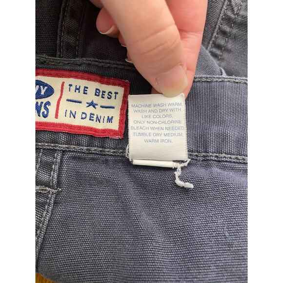 Old Navy Vintage Carpenter Shorts Mens W38‎ Slate Gray Y2K Streetwear - Picture 8 of 12